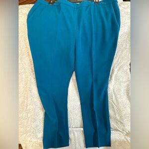 Preston York Teal Dress Pants 16